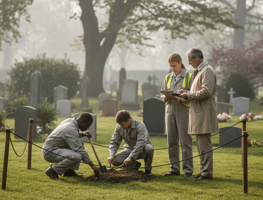 Was ist eine Exhumierung