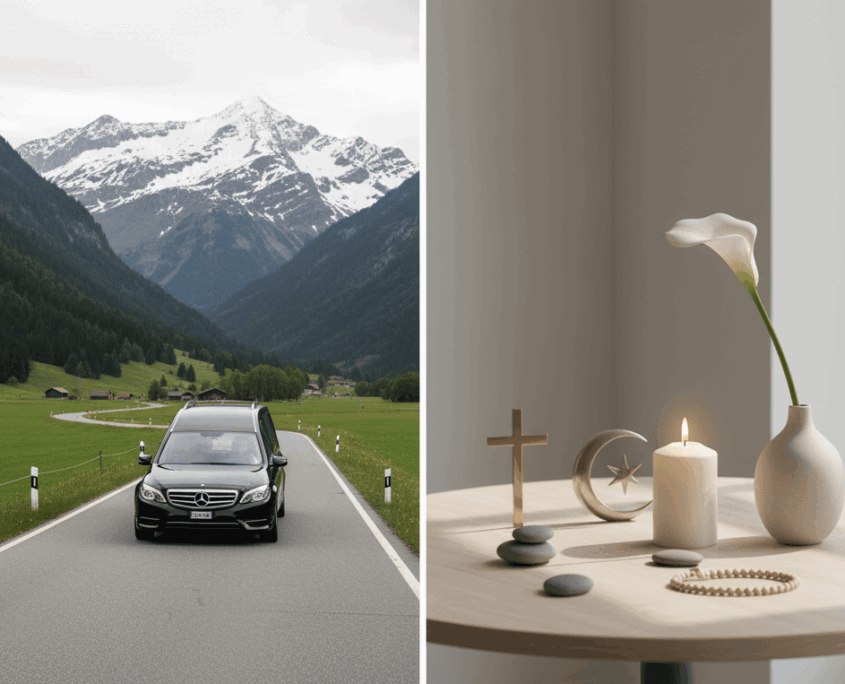 Zeitfenster für die Bestattung